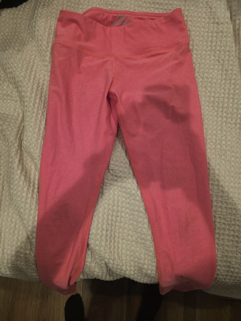 90 Degree By Reflex Coral Pink Active Leggings